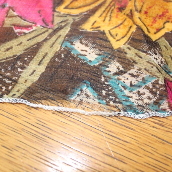 Wrap Skirt Multicolor Made in India - Picture 9 of 11